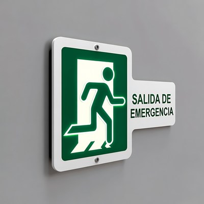 Emergency Exit Sign