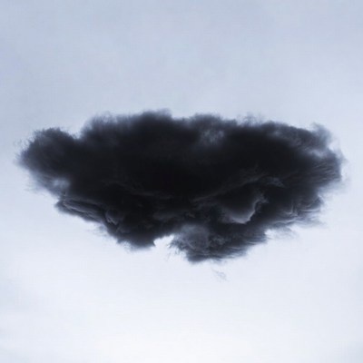 Dark Cumulus Cloud Isolated