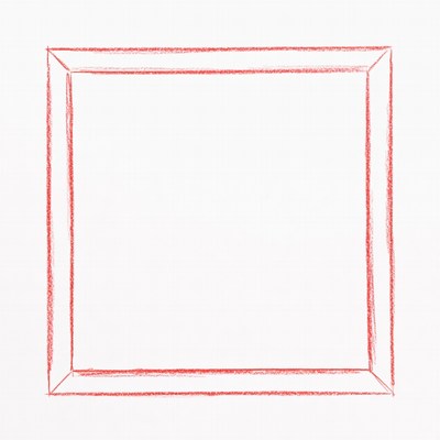 Red Sketch Frame Outline