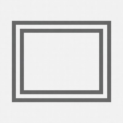 Double Gray Frame Border