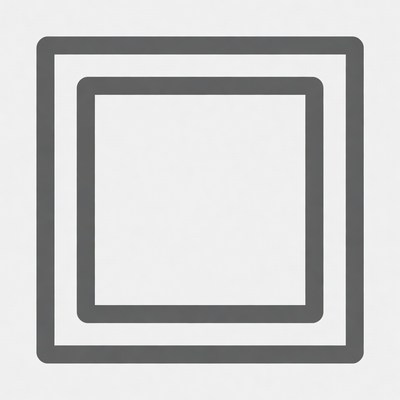 Nested Gray Frames Illustration