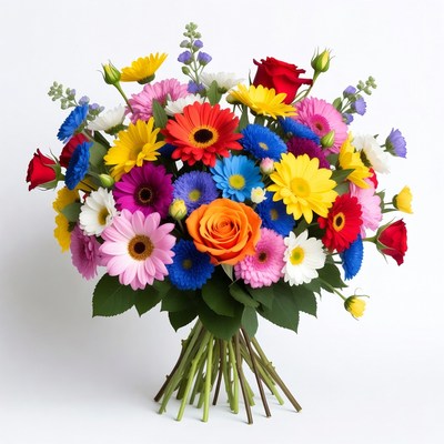 Colorful bouquet of flowers