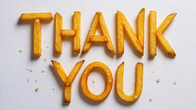 Thank You in French Fries