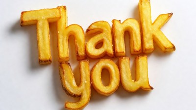 Thank You in French Fries