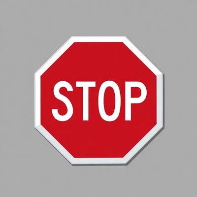 Red Stop Sign