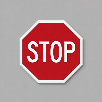 Red Stop Sign