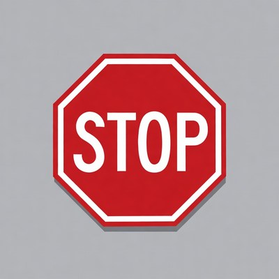 Red Stop Sign