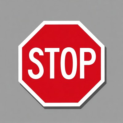 Red Stop Sign