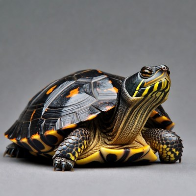 Red-eared slider turtle
