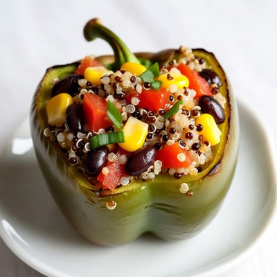 Stuffed Bell Pepper with Quinoa