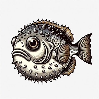Pufferfish Illustration