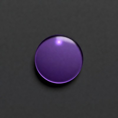 Purple Water Drop