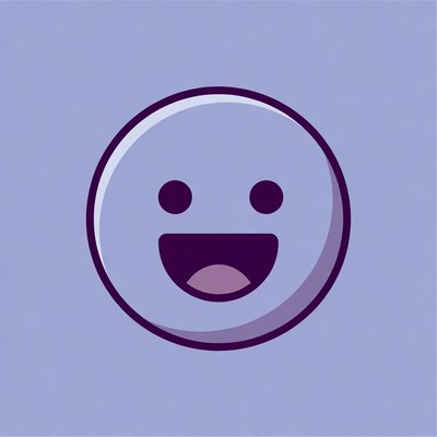 Happy Smiling Face Illustration