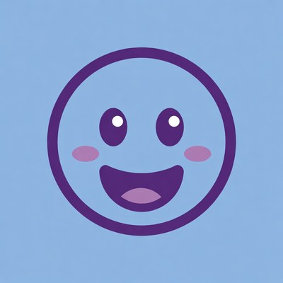 Happy Kawaii Smiley Face