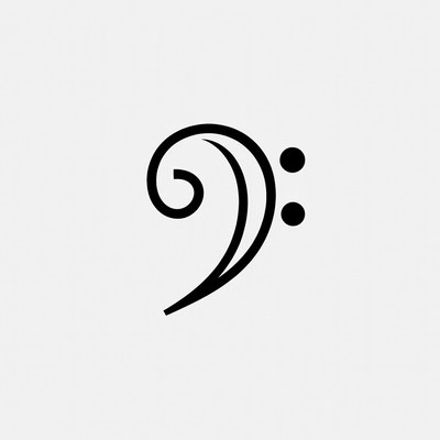 Bass Clef Symbol