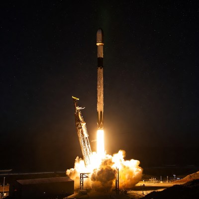 Falcon 9 Rocket Launch Night