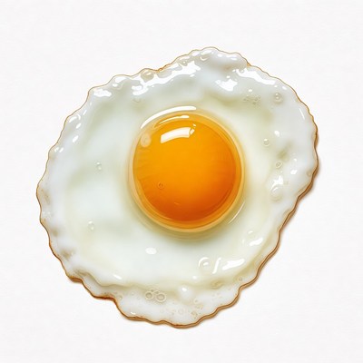 Fried Egg with Sunny Yolk
