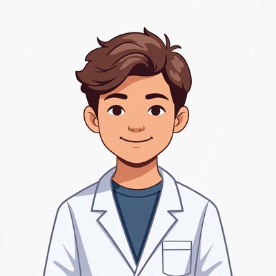 Asian male doctor smiling