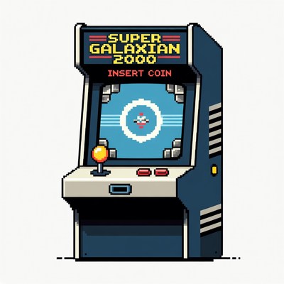 Super Galaxian 2000 Arcade Machine