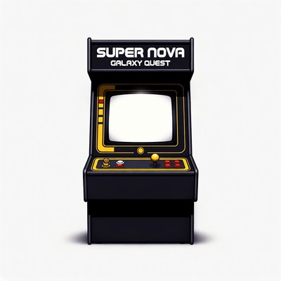 Super Nova Galaxy Quest Arcade Machine