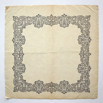 Ornate Victorian Frame Border