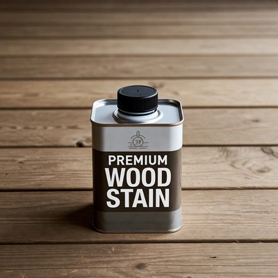 Premium Wood Stain Can