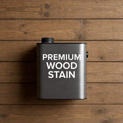 Premium Wood Stain Can