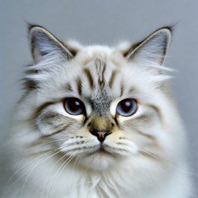 Close-up British Shorthair cat portrait