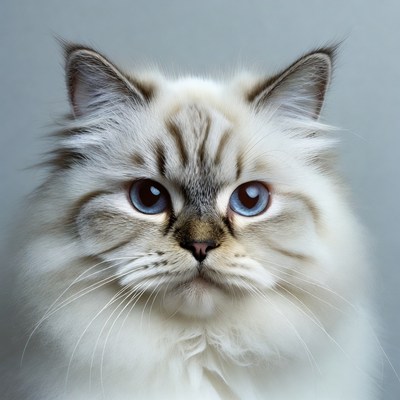 Close-up British Shorthair cat portrait