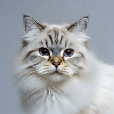 Close-up British Shorthair cat portrait