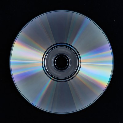 Shiny Blank CD Disc