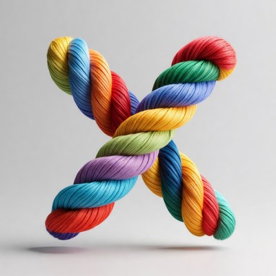 Colorful Twisted Rope X