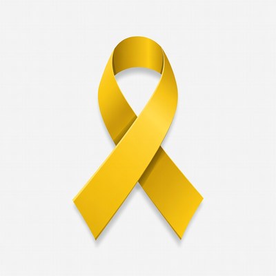 Yellow Awareness Ribbon