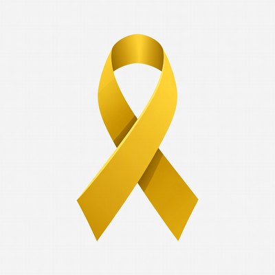 Golden Awareness Ribbon