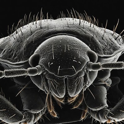 Silverfish Insect Closeup