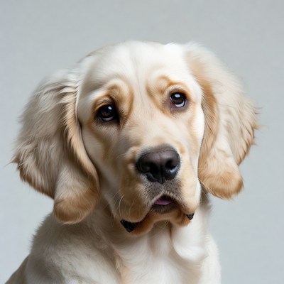 Golden Retriever Puppy Closeup