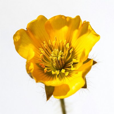 Yellow California Poppy Flower
