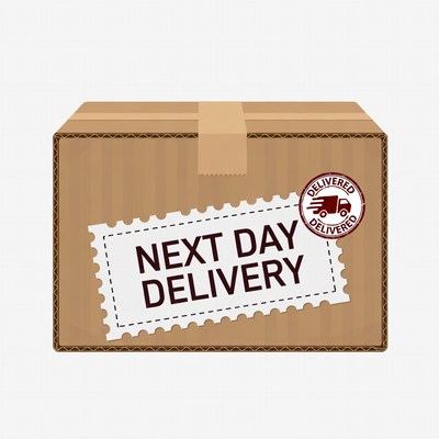 Next Day Delivery Cardboard Box