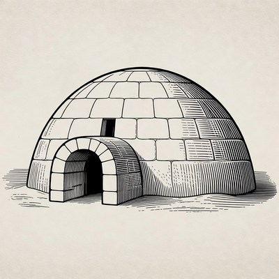 Igloo illustration