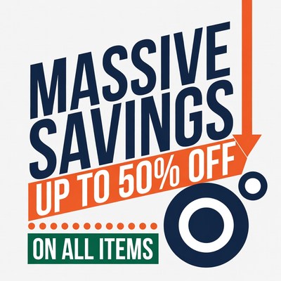 Massive Savings Up to 50% Off