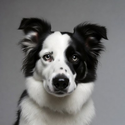 Border Collie dog close-up