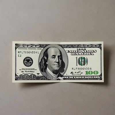 Benjamin Franklin 100 Dollar Bill