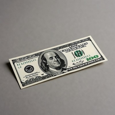 Benjamin Franklin 100 Dollar Bill