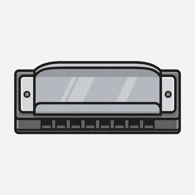 Harmonica illustration