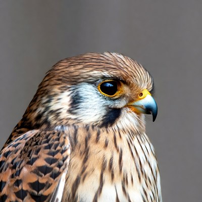 Close-up of American Kestrel Falcon