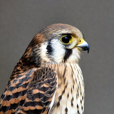 American Kestrel Profile View