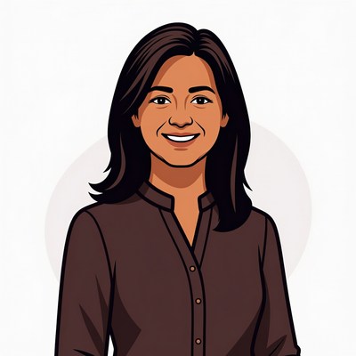 Smiling Asian woman portrait