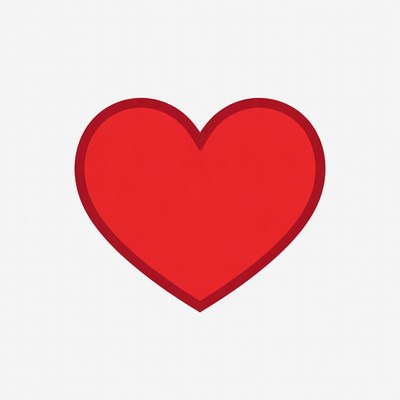 Red heart illustration