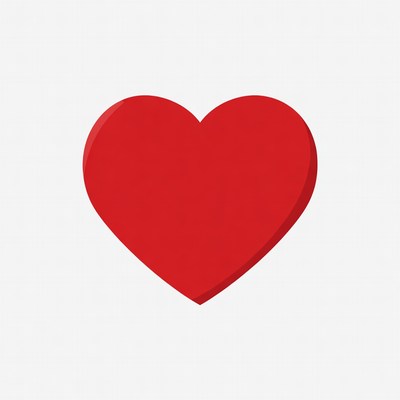 Red heart icon