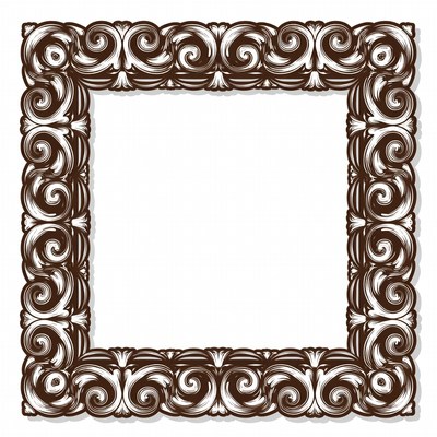 Ornate Baroque Picture Frame